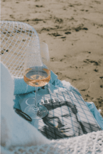 wine and beach